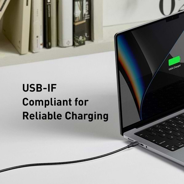 Фото - Кабель синхронізації даних Anker 544 USB-C to USB-C - 0.9m 140W Bio-Nylon Black (A80F5H11)