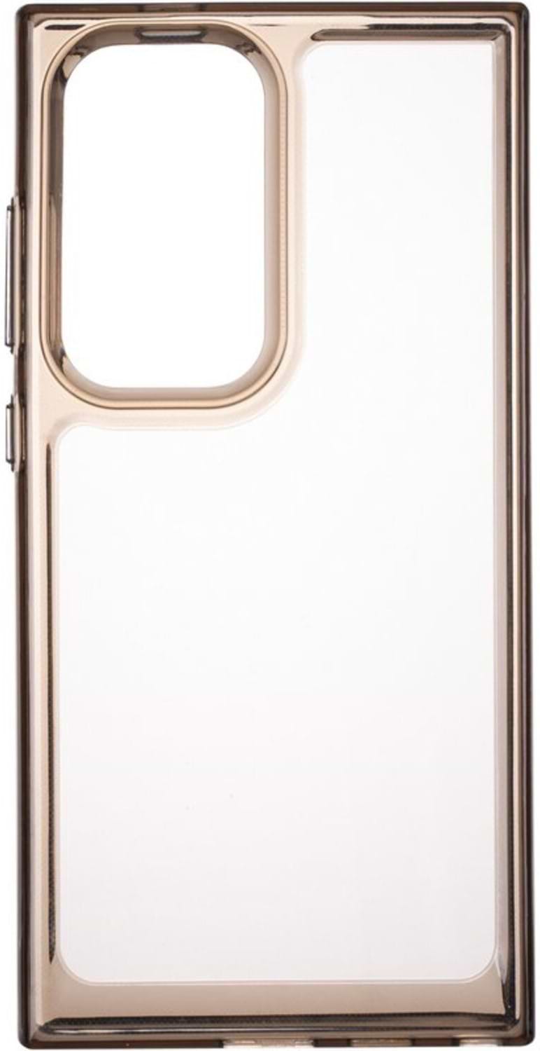 Чохол для смартфону Gelius Silicon Space Case for Samsung S24 Ultra Transparent/Black (100588) - Фото 1
