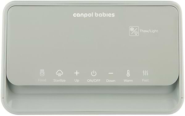 Фото - Підігрівач дитячих пляшечок стаціонарний Canpol babies та стерилізатор 7в1 з терморегулятором і підсвіткою (12/218)