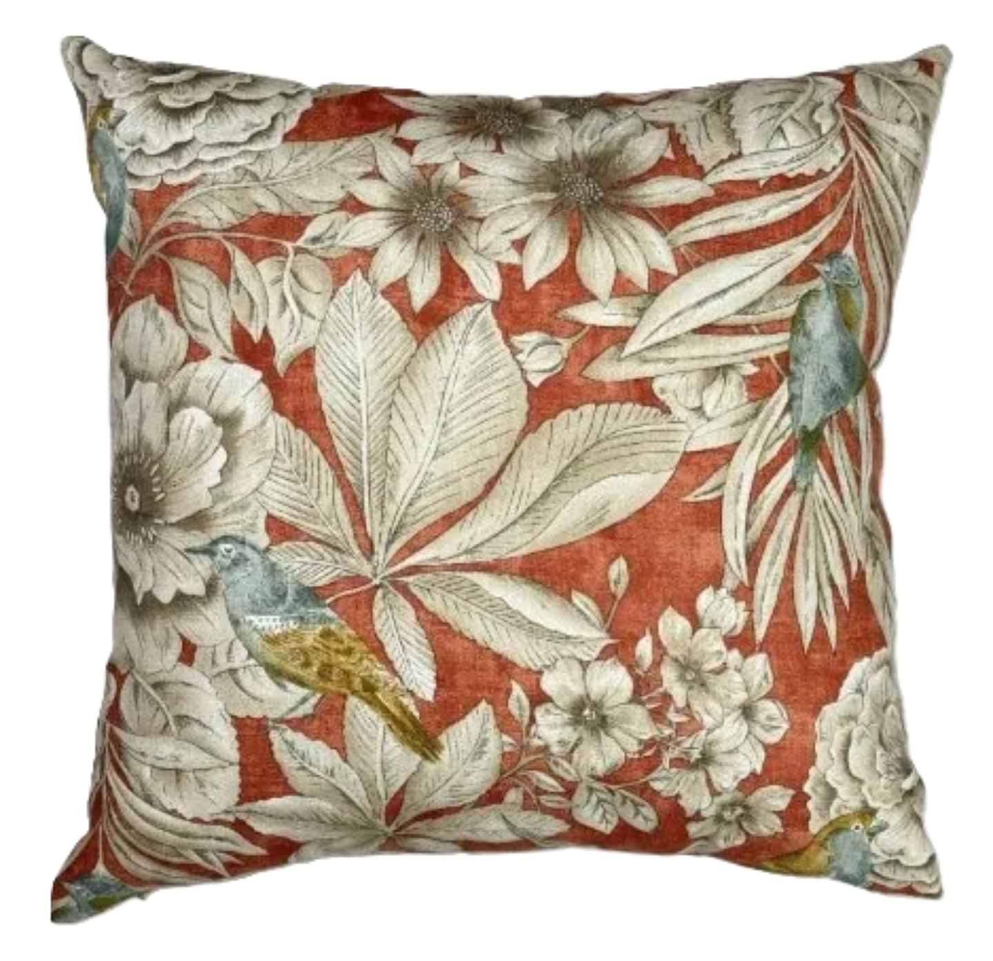 Подушка декоративна Прованс Пташка на теракоті 45х45 см (034783)