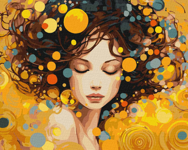 Картина по номерам Ideyka Портрет элегантности 40х50 см (KHO8424)