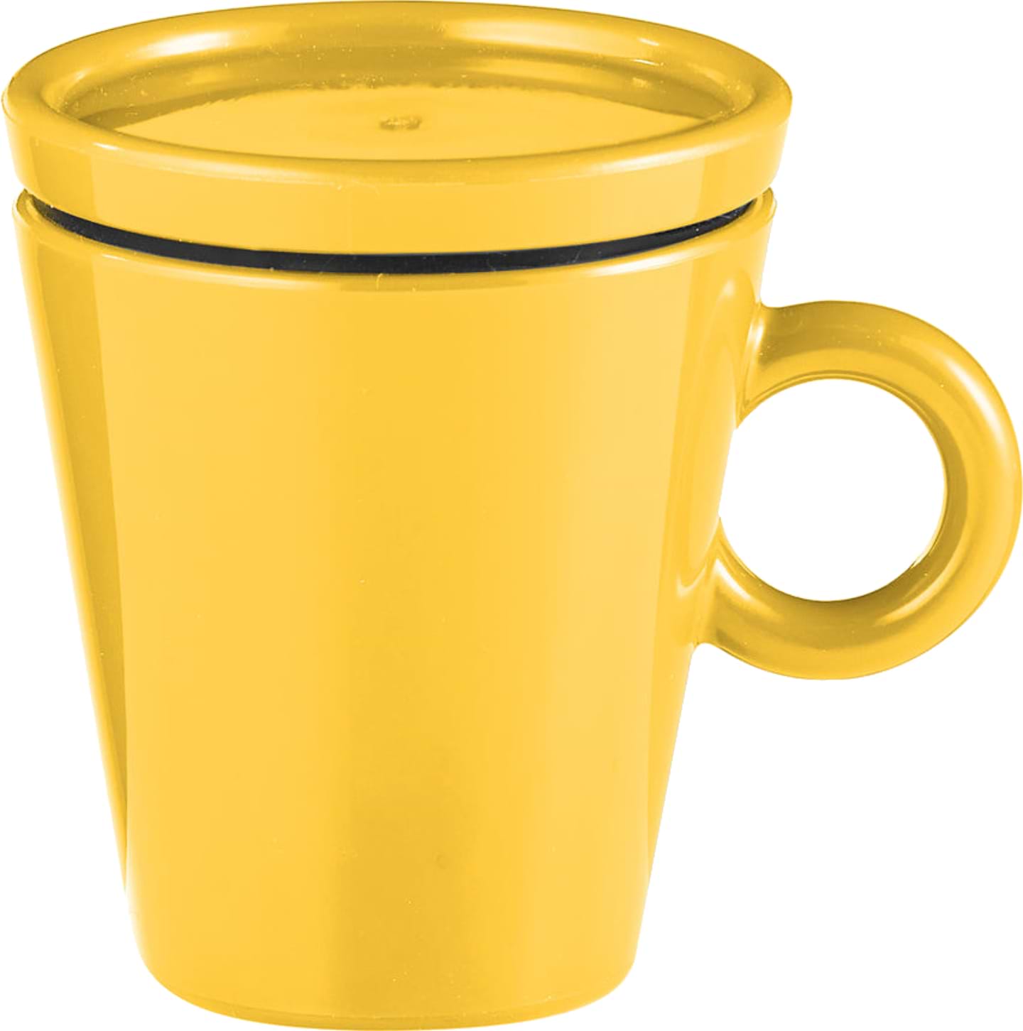 Термочашка Guzzini жовта 50 мл (126800165)