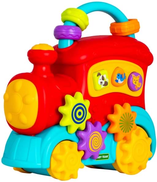 Фото - Интерактивный транспорт Baby Team Сказочный паровозик (8653)
