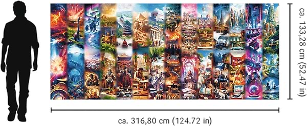 Фото - Пазли (8 +) Trefl Безмежна колекція:Розвиток планети 21 000 елм. (81040)