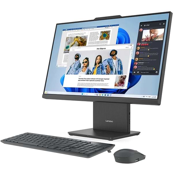 Фото - Компьютер-моноблок Lenovo IdeaCentre AIO 24IRH9 (F0HN00HPUO) Luna Grey