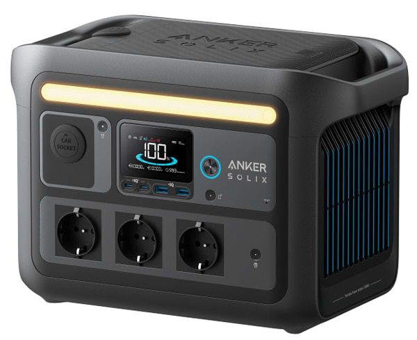 Купить Зарядная станция универсальная Anker SOLIX C800X Portable Power Station 768Wh 1200W (A1755) - Фото 1 Зарядная станция универсальная Anker SOLIX C800X Portable Power Station 768Wh 1200W (A1755) - Фото 1