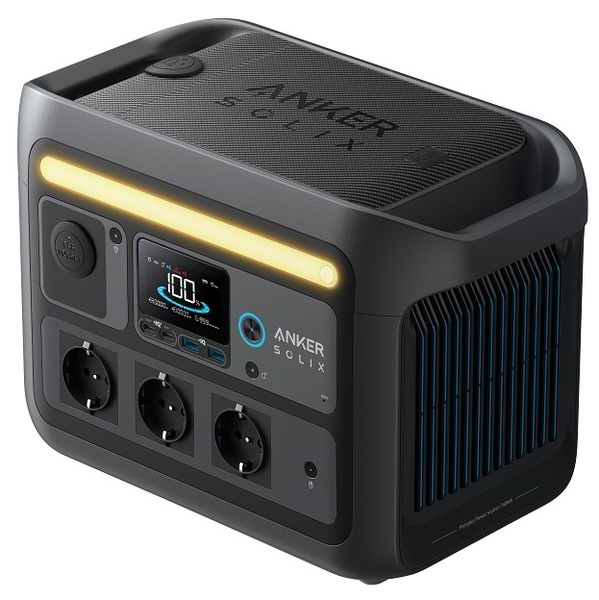 Фото - Зарядна станція універсальна Anker SOLIX C800X Portable Power Station 768Wh 1200W (A1755)