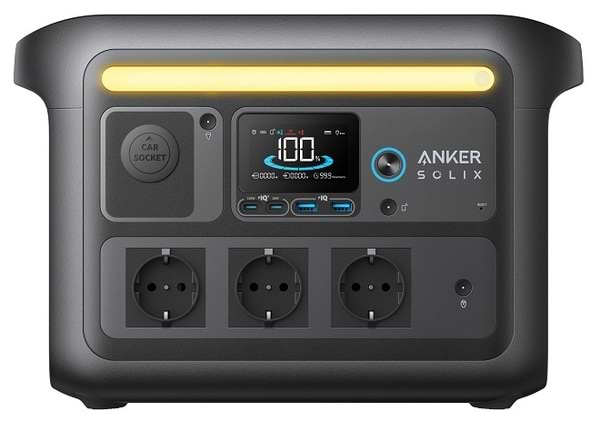 Фото - Зарядна станція універсальна Anker SOLIX C800X Portable Power Station 768Wh 1200W (A1755)