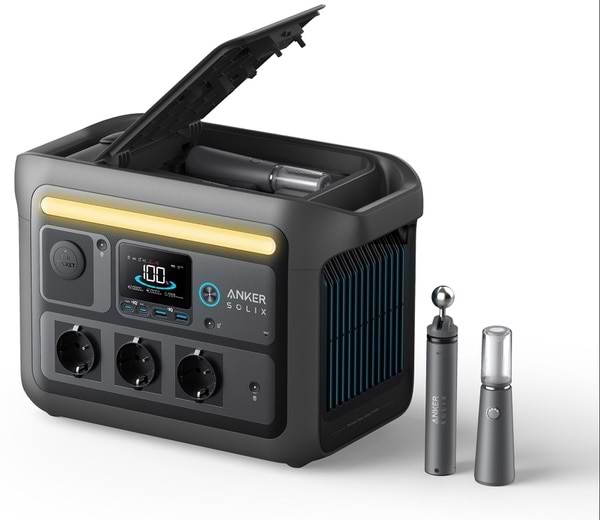 Фото - Зарядна станція універсальна Anker SOLIX C800X Portable Power Station 768Wh 1200W (A1755)