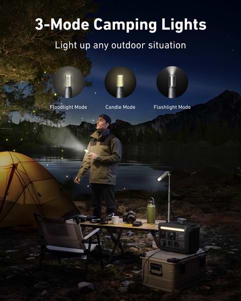 Фото - Зарядна станція універсальна Anker SOLIX C800X Portable Power Station 768Wh 1200W (A1755)