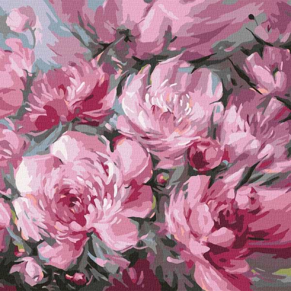 Картина за номерами Ideyka Пишний букет 40х40 см (KHO3253) - Фото 1