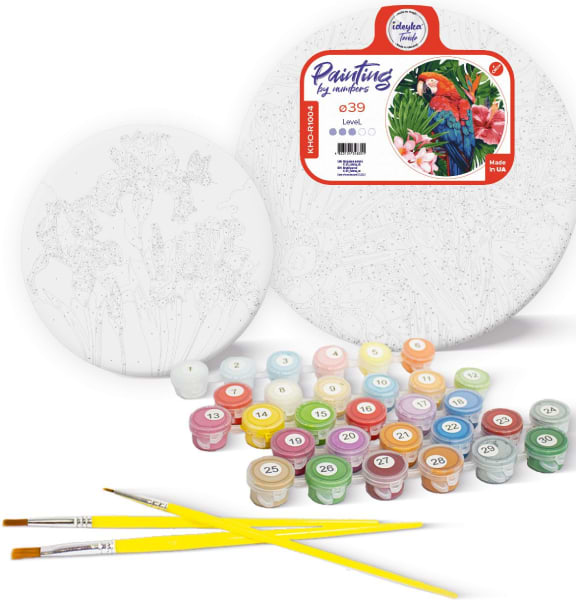 Фото - Картина по номерам Ideyka На берегу океана 26 см (KHO-R1044)