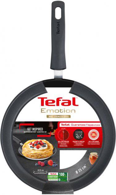 Фото - Сковорода для блинов Tefal E3003804 EMOTION 25 см