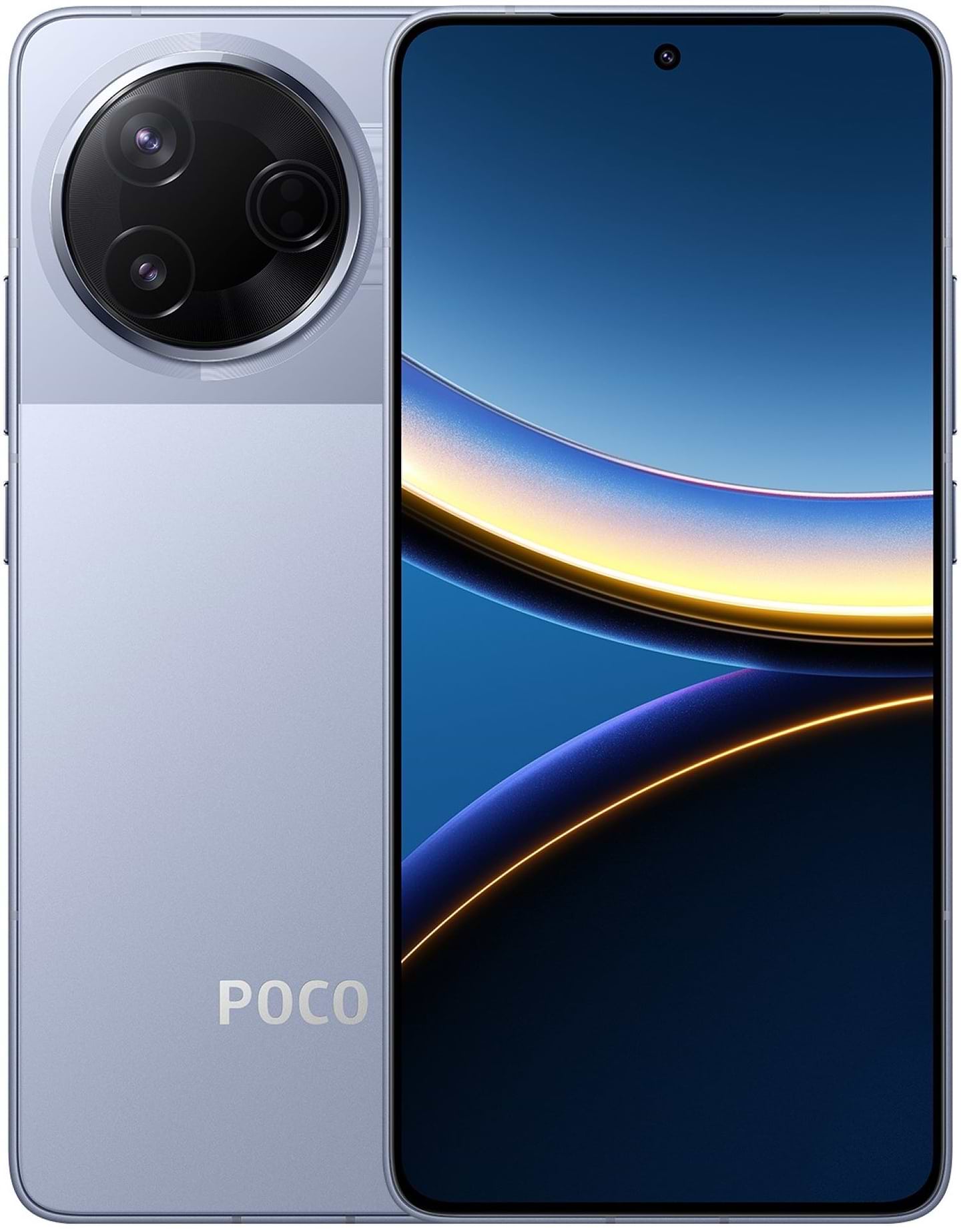 Смартфон Poco F7 Pro 12/512Gb Blue - Фото 1