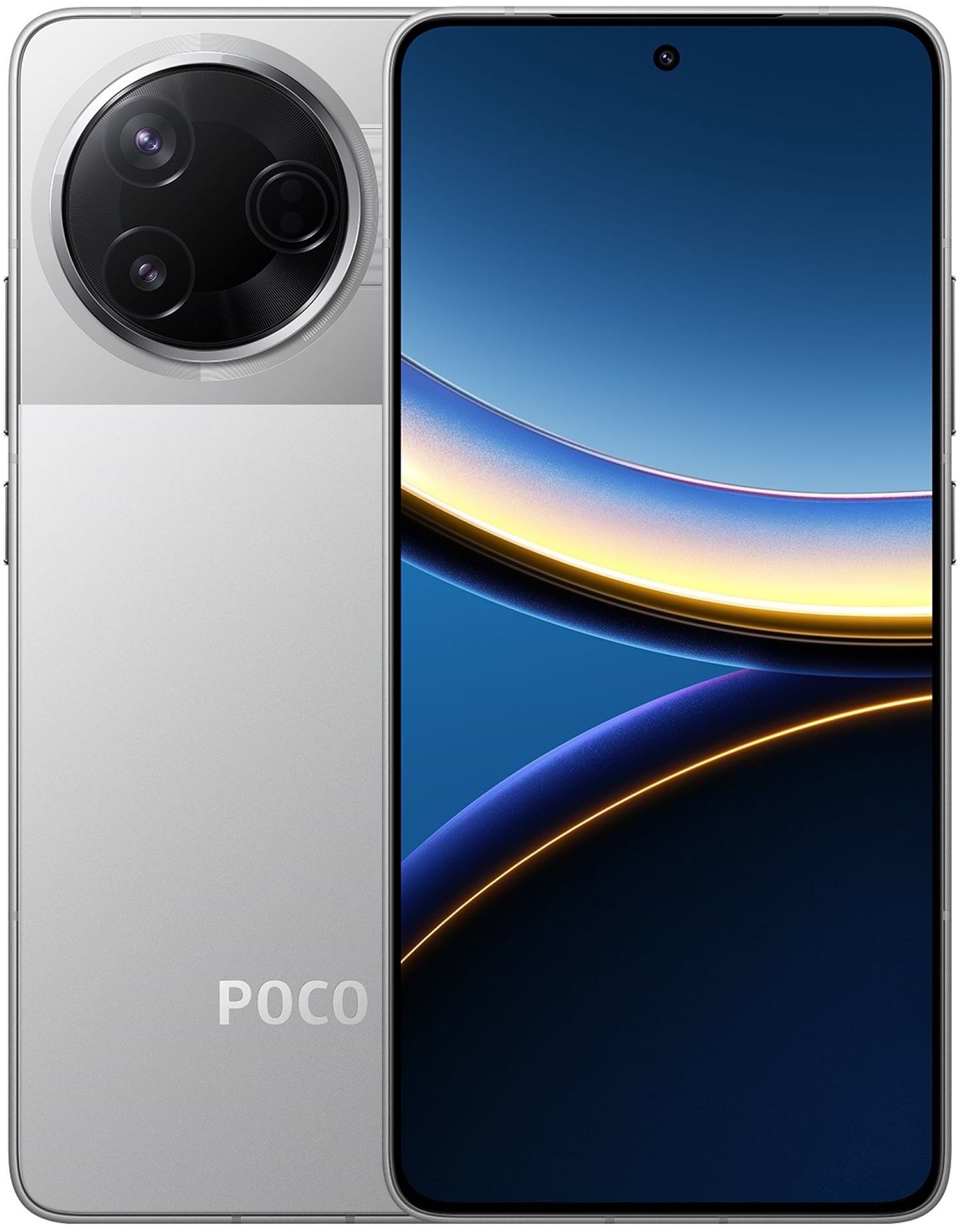 Смартфон Poco F7 Pro 12/512Gb Silver - Фото 1