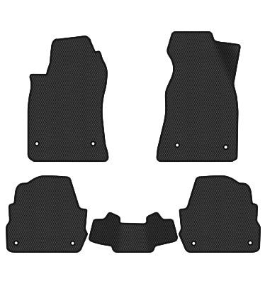 EVA коврики в салон авто EVAtech для A6 (C5) FWD Restyling Audi 2001-2004 2 поколение Combi EU (AU34126CBK5TL8RBB)