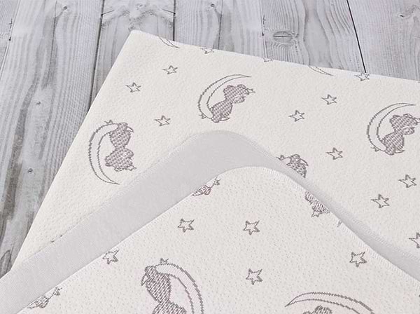 Фото - Пелюшка багаторазова водонепроникна Руно 65х95 Ведмедик (МЖ6595)