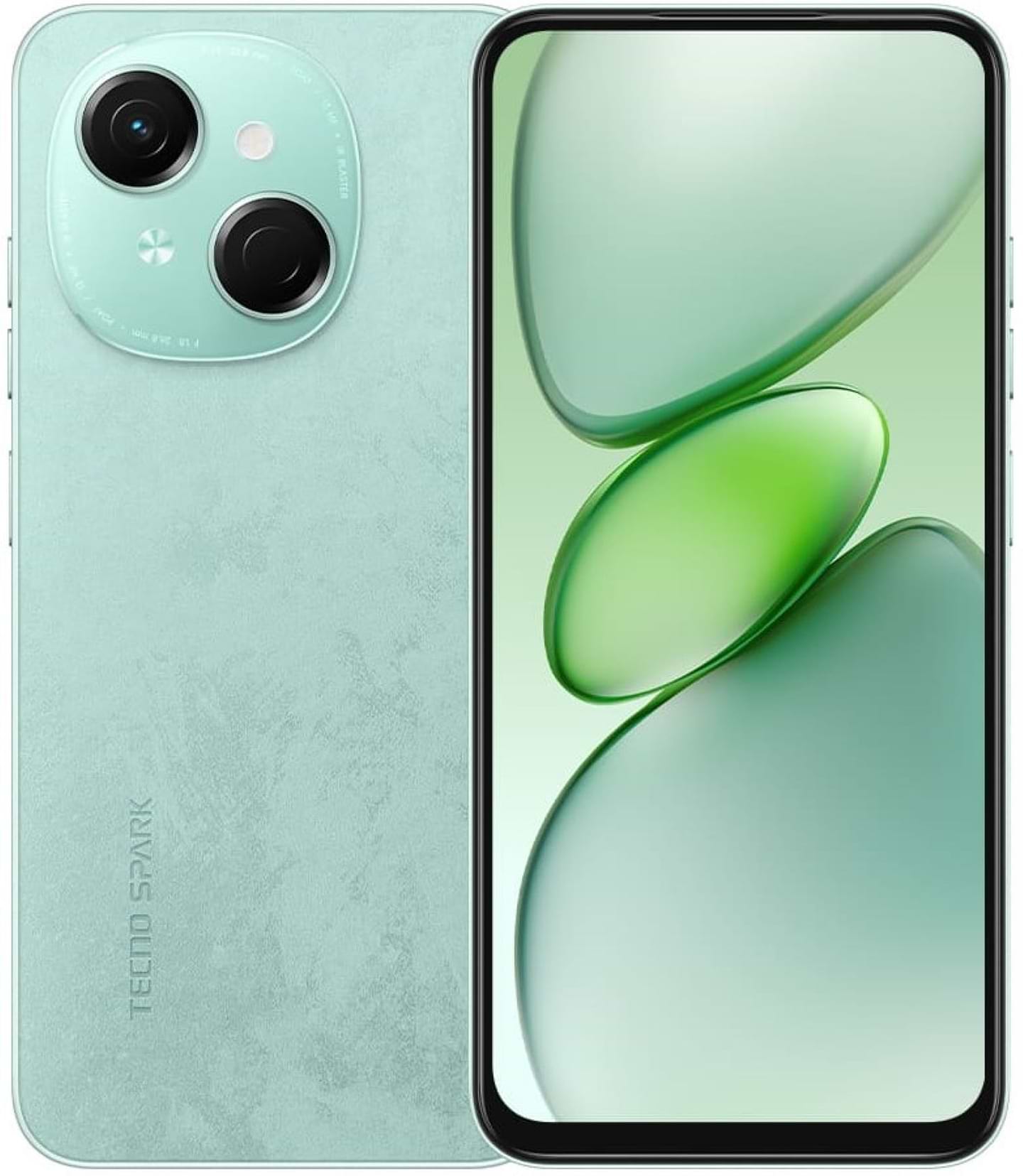 Смартфон Tecno Spark Go 1 3/64GB Magic Skeen Green - Фото 1