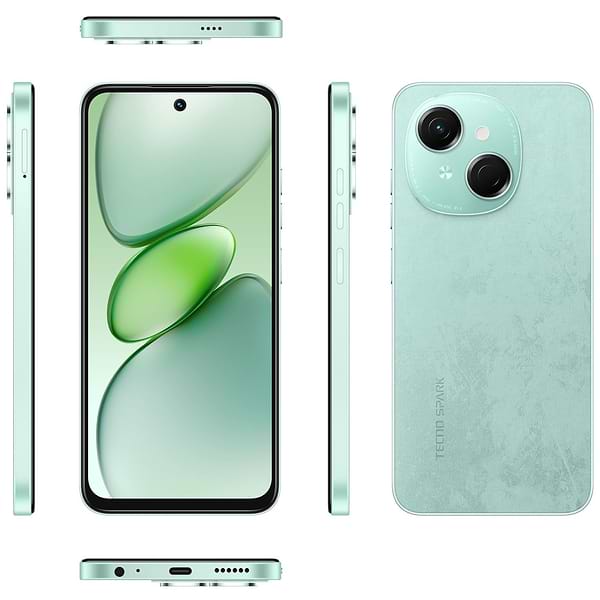 Фото - Смартфон Tecno Spark Go 1 3/64GB Magic Skeen Green