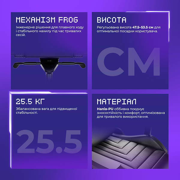 Фото - Крісло для геймерів Proove Gaming Arena Black (GCRN0001001)