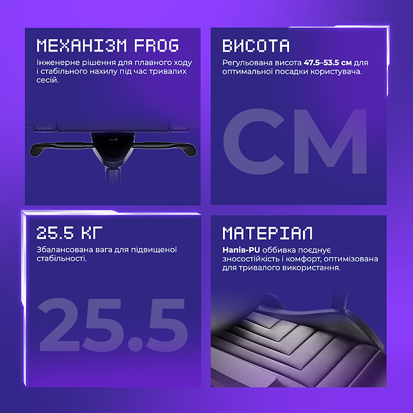 Фото - Крісло для геймерів Proove Gaming Arena Black (GCRN0001001)