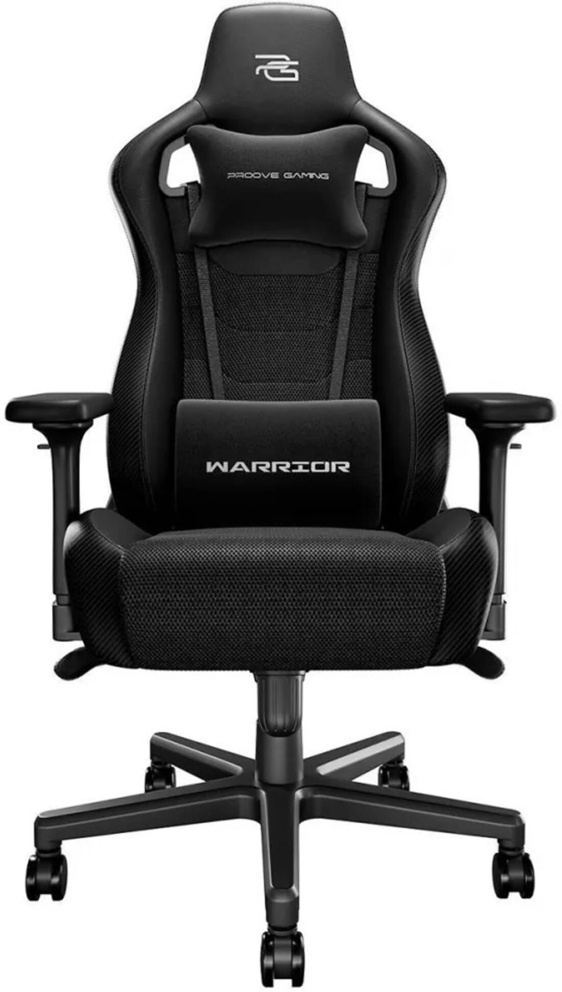 Крісло для геймерів Proove Gaming Warrior Black (GCWR0001001) - Фото 1