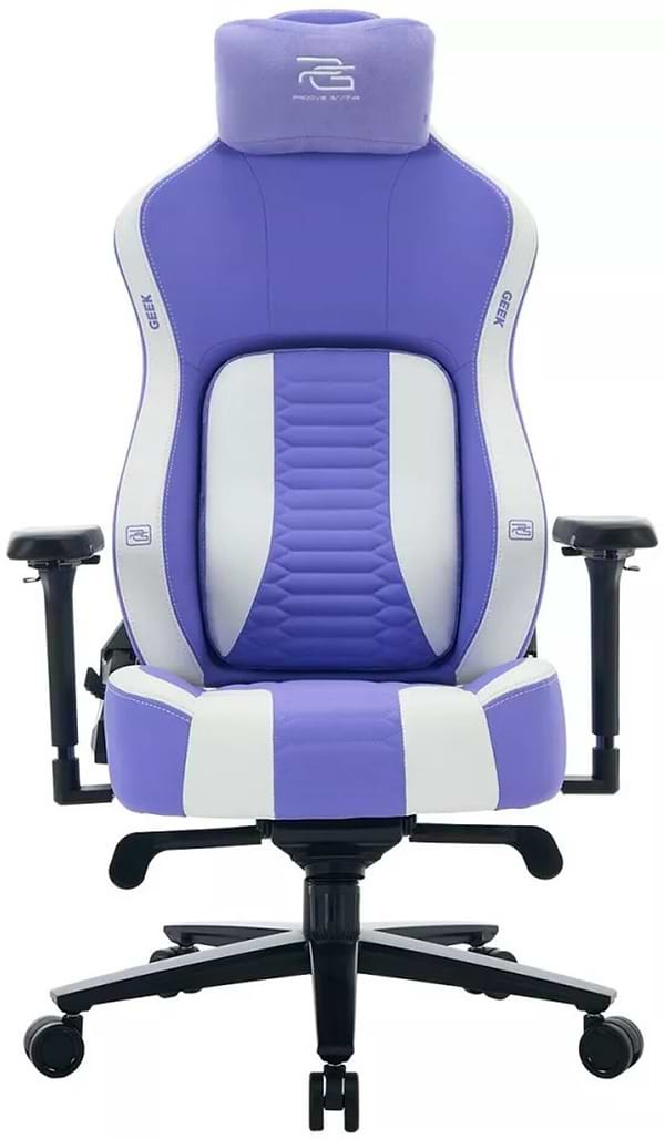Фото - Крісло для геймерів Proove Gaming Geek White/Purple (GCGK00001016)