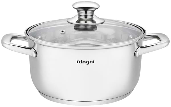Купити Каструля Ringel Grey line 4.2л (RG-2022-22) - Фото 1 Каструля Ringel Grey line 4.2л (RG-2022-22) - Фото 1