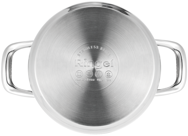 Фото - Кастрюля Ringel Grey line 4.2л (RG-2022-22)