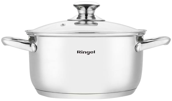 Фото - Кастрюля Ringel Grey line 5.5л (RG-2022-24)
