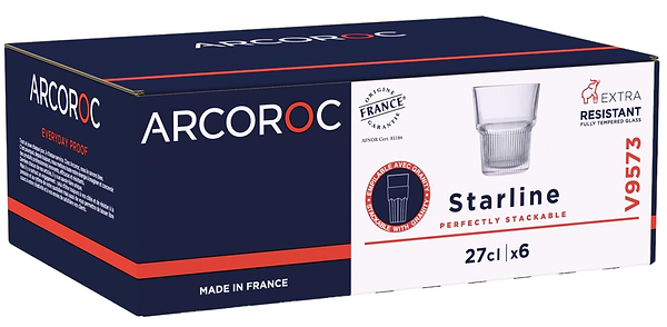 Фото - Набор стаканов Arcoroc STARLINE 6х270 мл (V9573/1)