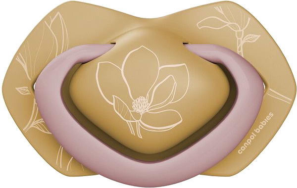 Фото - Симметричная пустышка Canpol babies GOLD 0-6 мес 2 шт. розовая (22/664_pin)