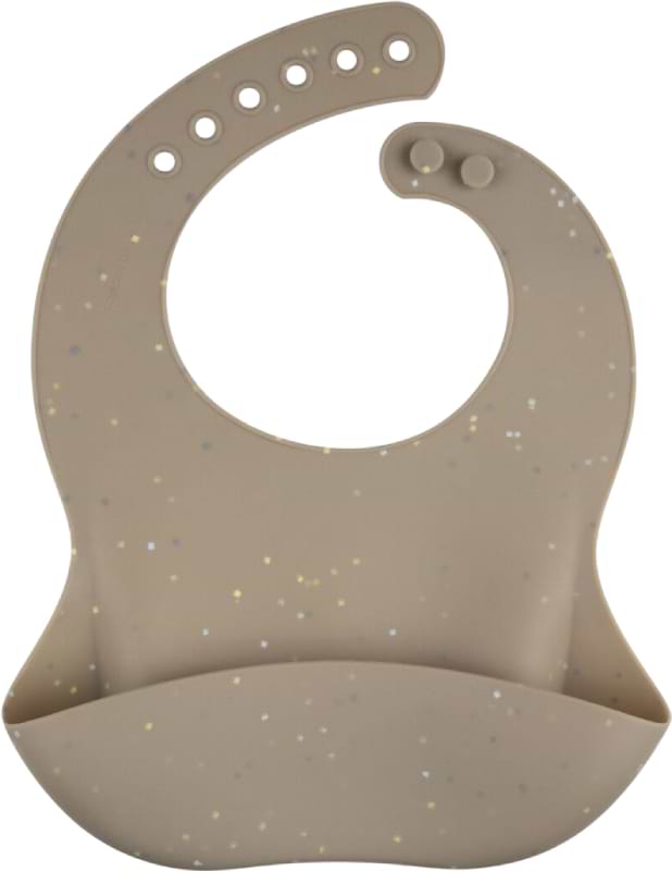 Слюнявчик Canpol babies DOTS бежевый (51/029_bei) - Фото 1