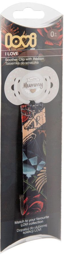 Фото - Держатель пустышек Lovi цепочка I Love (51/021)