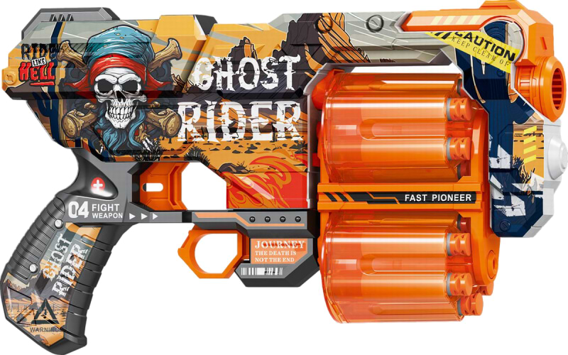 Бластер багатозарядний Turbo&Fast Примарний вершник (BH145)