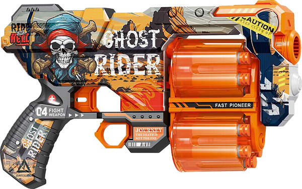 Фото - Бластер багатозарядний Turbo&Fast Примарний вершник (BH145)