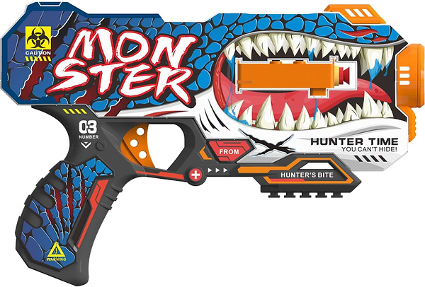 Фото - Бластер багатозарядний Turbo&Fast Монстр (BH149)