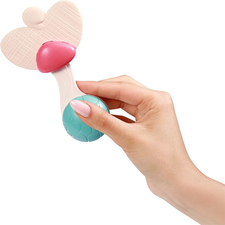 Фото - Погремушка BabyOno прорезыватель Бабочка (1589)