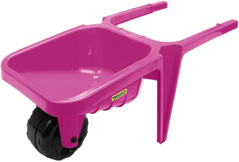 Візок для гри в пісочниці Wader Гігант рожевий (74805)