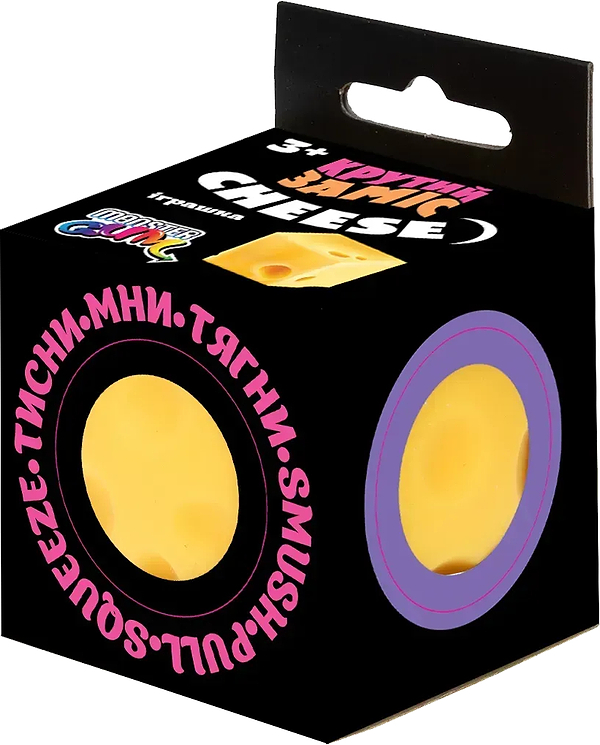Фото - Антистресс игрушка Monster Gum Сыр 6 см (T23823)