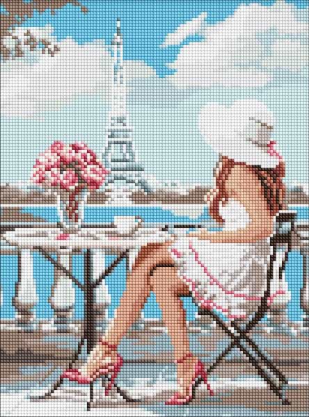 Алмазная живопись Ideyka Отпуск мечты 30х40 см (AMO8097)