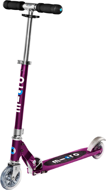 Двухколёсный самокат Micro серии Sprite - ПУРПУРНЫЙ МЕТАЛЛИК (SA0132)