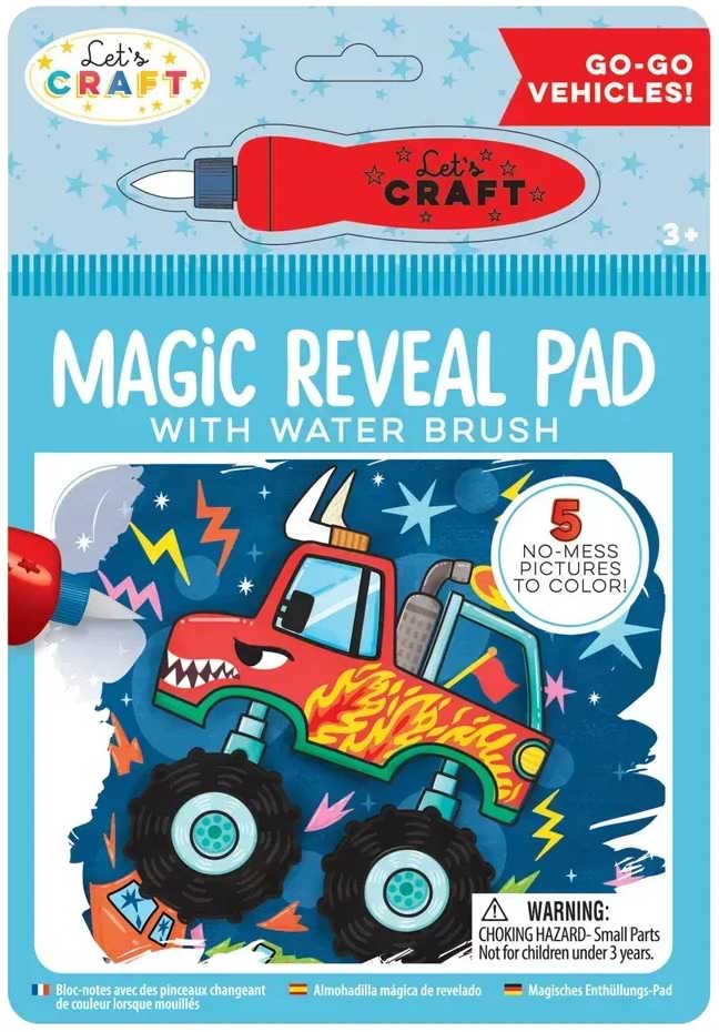 Раскраски Let’s Craft Магические превращения Транспортные средства (MRP012) - Фото 1