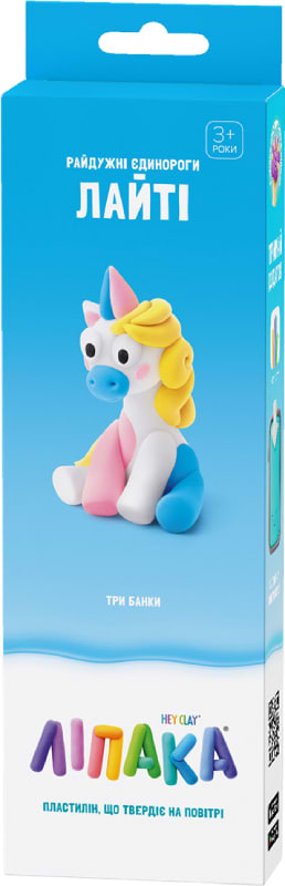 Фото - Маса для ліплення Ліпака Райдужні єдинороги: Лайті (30136-UA01) Фото - Маса для ліплення Ліпака Райдужні єдинороги: Лайті (30136-UA01)