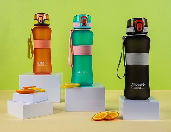 Фото - Пляшка для води Ardesto Balance 650 мл (AR2265BR)