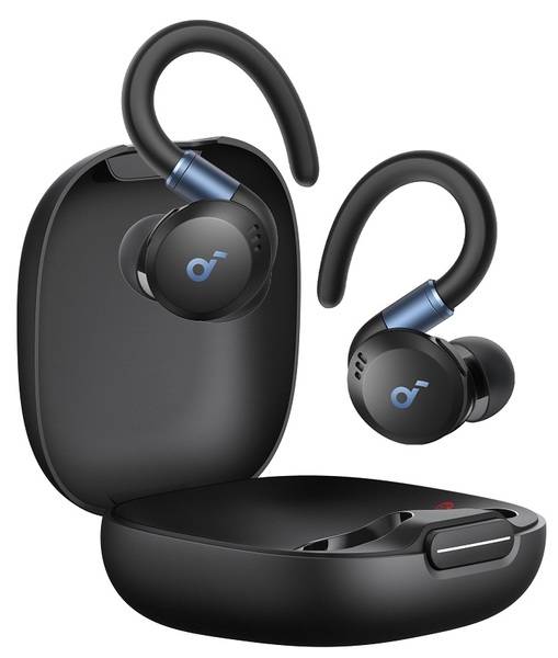 Наушники вкладыши беспроводные TWS Anker SoundСore Sport X20 Black (A3968G11) - Фото 1