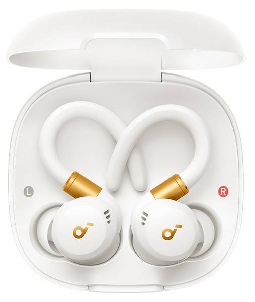 Фото - Навушники вкладиші бездротові TWS Anker SoundСore Sport X20 White (A3968G21)