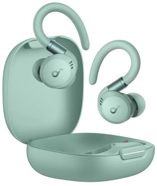 Наушники вкладыши беспроводные TWS Anker SoundСore Sport X20 Green (A3968G61) - Фото 1