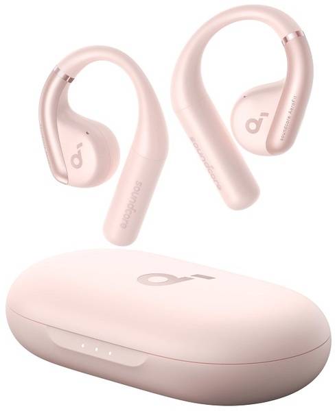 Фото - Навушники вкладиші бездротові TWS Anker SoundСore AeroFit Pink (A3872G51)