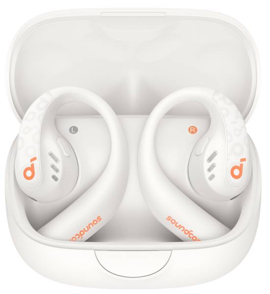 Фото - Навушники вкладиші бездротові TWS Anker SoundСore AeroFit Pro White (A3871G21)